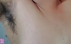 Hairy armpit worship