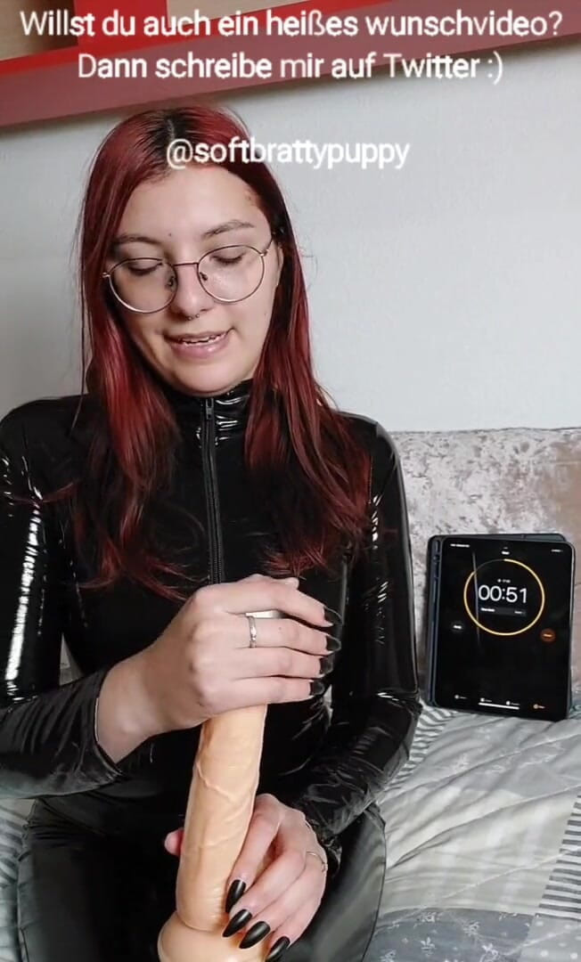 Softbrattypuppy: Thử thách JOI! Kann Ich Dich trong 1 phút Zum Kommen...