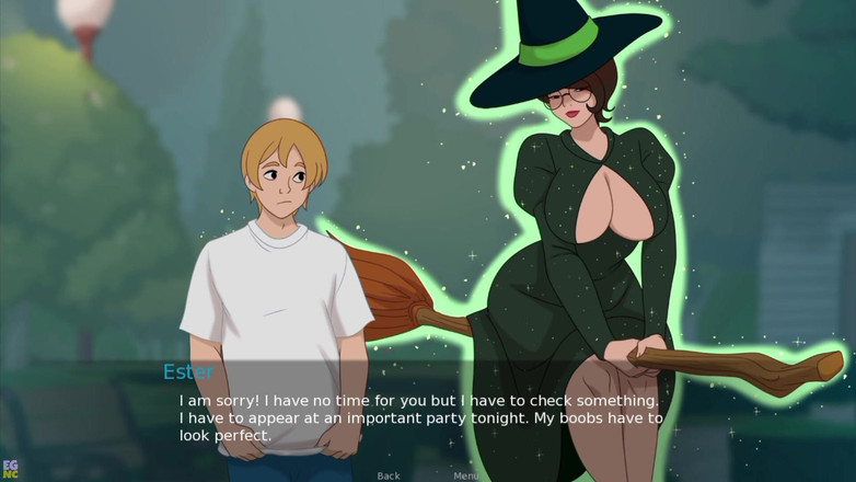 Erotic Games NC: Husets hemlighet #61: MILf sitter hårt på min kuk under Halloween