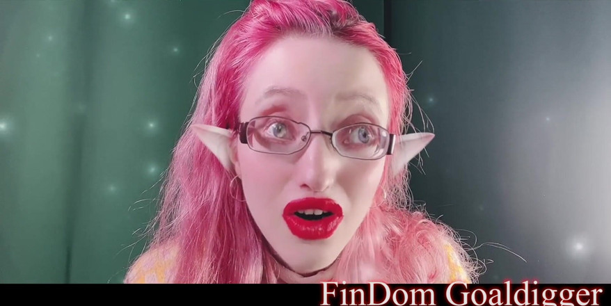 FinDom Goaldigger: Con đĩ elfe biến đổi