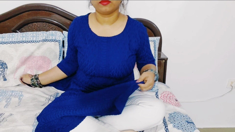 Hotty Jiya Sharmaa: Enge muschi desi Bhabhi in Sari hart von Devar gefickt