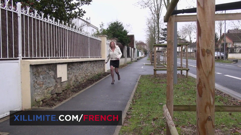 French girls at work: Old man fucks a beautiful teen