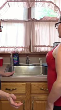 Full Service - Ashley Ace Drains All of Logan's Pipes!