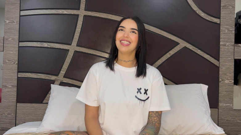 Fkn studio: Casting lina girard, schön, üppig
