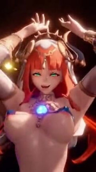 Nilou Rides a Hilichurl Genshin Impact Hentai Dance 3D Sex Porn