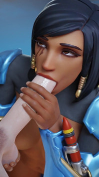 Pharah From Overwatch - Gym Training Session Blowjob & Wild Anal Fuck with Facial Ending 3D Animation