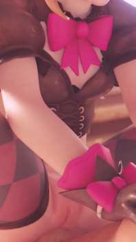 D.va oberschenkeljob am strand & anal cowgirl creampie Happy end (3d Overwatch Animation)