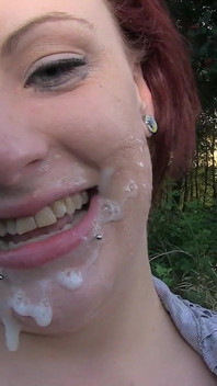 Dirty Dogging Slut Isabella Dean Gets Covered in Cum From Perverted Doggers