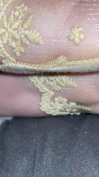 Amateur footjob voetfetisj sexy tenen
