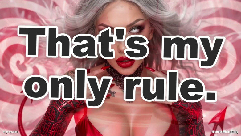 Goddess Misha Goldy: His Mouth or Mine, Baby V_2