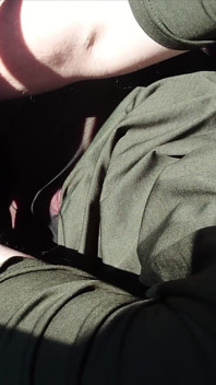 Fuga Sexy Com O Carro De Meia-calça Preta