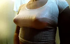 Wet Pointy Boobs
