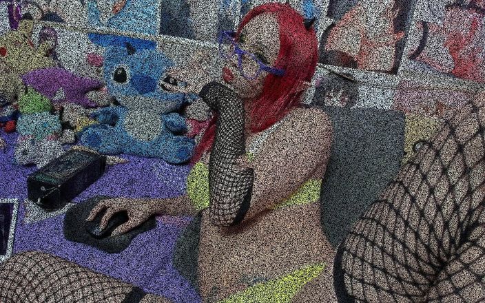 Ariana Unicorn: Schwester gelbe unterwäsche dildo und abspritzen