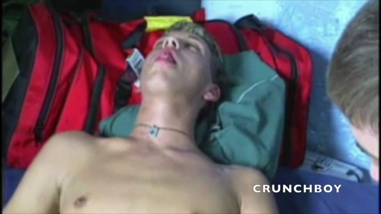 Crunch Boy: Vintage porn, first time for Keelou with a boy