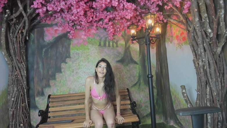 Adhara Hamilton: Latina Naked Sex Show Pussy Dildo Masturbation