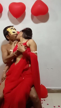 Pareja divertida Valentine Specil