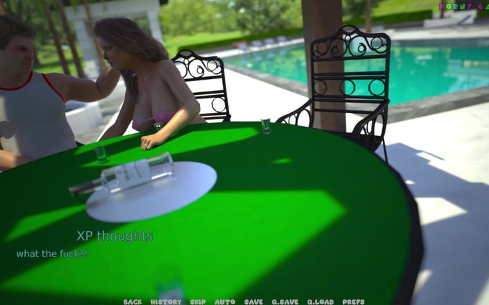 Porny Games: Ma femme salope italienne par Hornydogstudio - première sodomie avec l’ami...