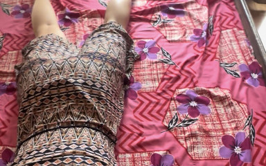 PJackson: Beautiful Stepcousin Bed Rest in Front of Her Stepbrother.