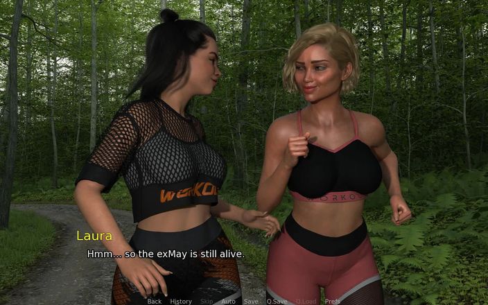 Dirty GamesXxX: Kenikmatan ganda: kehidupan seks dua gadis seksi ep 2