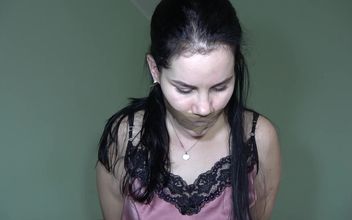 Anna Shows Her Nose and Was Tied up