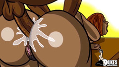 Dukes Hardcore Honeys: Mi scopo il mio gran culo nero capo