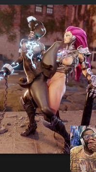 Fury’s Tasty Large Transgender Cock Fucks a Nice Tight Bald Pussy