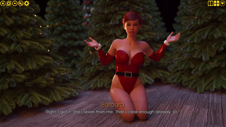 3D Cartoon Porn: ความสุขของฉัน 35 - ของขวัญคริสต์มาสของ Lori & Barbara กับ Julian - การถ่ายภาพสุดฮอต, ใช้มือเสียวและอมควย