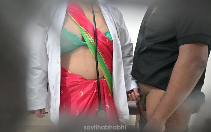 savithabhabhi: Bác sĩ phụ nữ kiểm tra con cu của cậu...