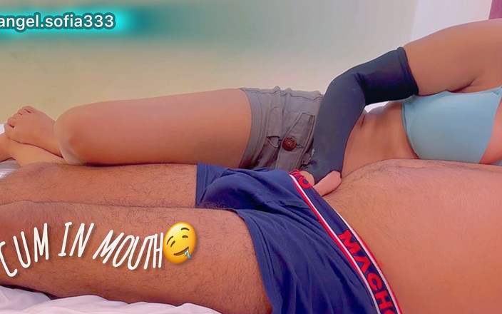 Dashing Danish: Ağıza boşalma sakso - Hintli desi delhili kız ateşli seksi yarak...