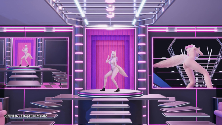 3D-Hentai Games: [MMD] AOA - ShortHair Ahri Hot - liga de dança nua das...