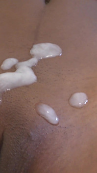 Black teen stepsister fucked and covered with cum