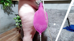 OurFetishLife: Domácí klystýr a masturbace k orgasmu