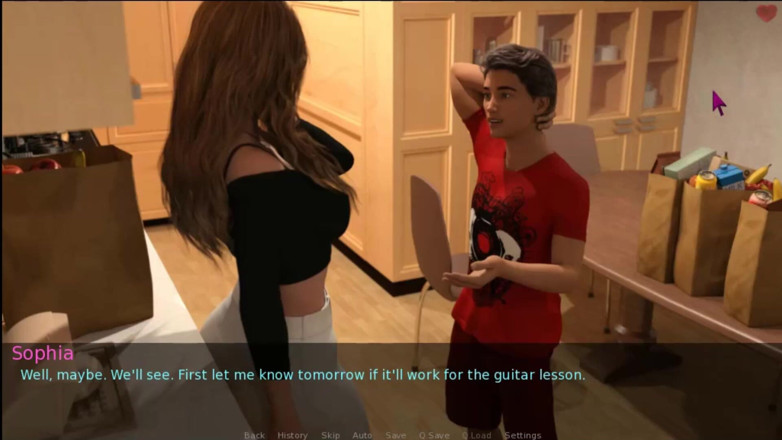 Visual Novels: Una moglie e la matrigna parte 31