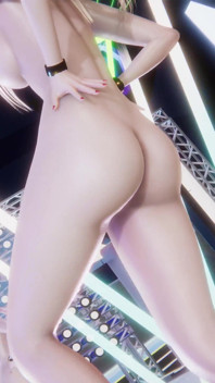 Saya Ren - Punggung - Ahri Sexy Tarian Bogel