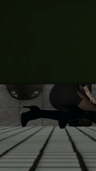 Habitación De Hombres. Linda Chica Asiática Traga Una Gran Polla Negra En Un Baño Público. Emptie41