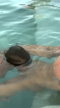 Men- Twink Swimmers Jeyden Studley, Tyr Alexander Gets a Face Full of Cum