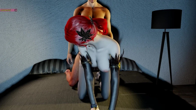 X Hentai: Ya Fei Get Hard Fuck - 3D Animation