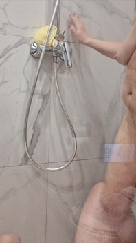 Pressure & Pleasure: Big-tit Shower MILF