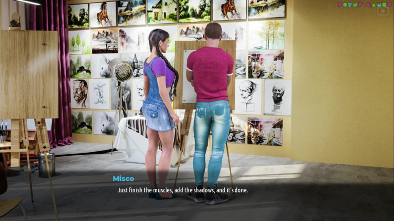 Porny Games: MILFs of Sunville by L7team - Learning Art, the Anal Way,...