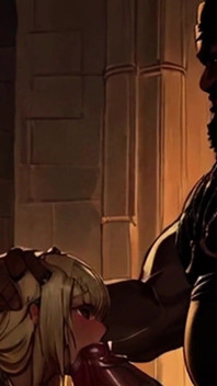 African Warriors Have Rough Sex in the Streets of Europe