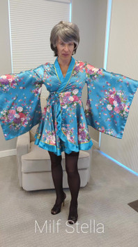 Sadie's Pretty Blue Robe