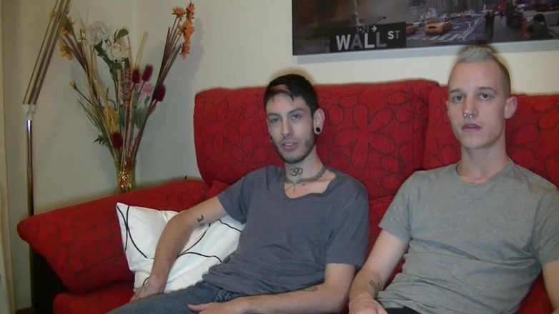 HARD FUCKER FROM MADRID: หนุ่มผมทอง twink โดน Abraham เย็ดแบบไม่ใส่ถุง