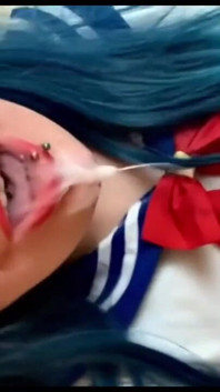 4th of July college girl ahegao blowjob