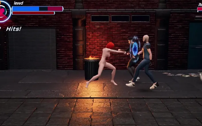 LewdArcade: Solas City Heroes 3D Side Scroller Porn Game Play Part 02