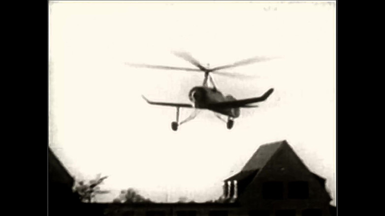 Vintage Erotic Archive: Draufsicht: Erotik in den Wolken - Restauriert in 4K