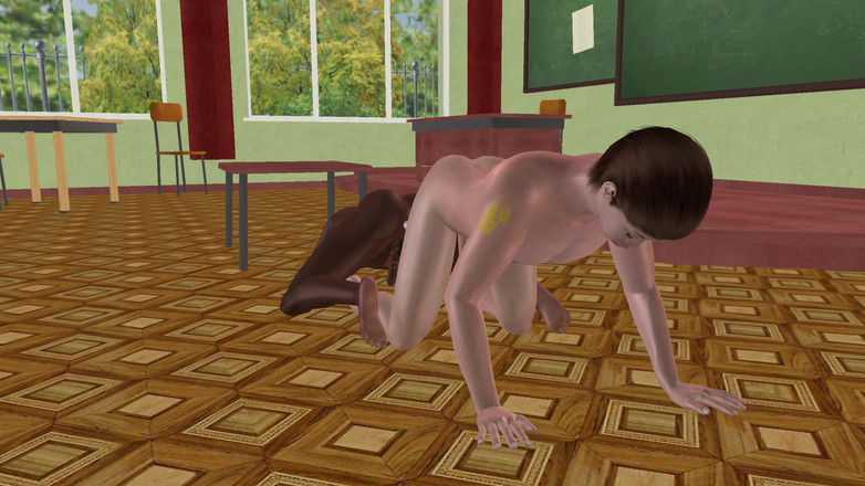 LustMen: Animierte 3d schwule szene - zwei männer, die zusammen vergnügen erkunden