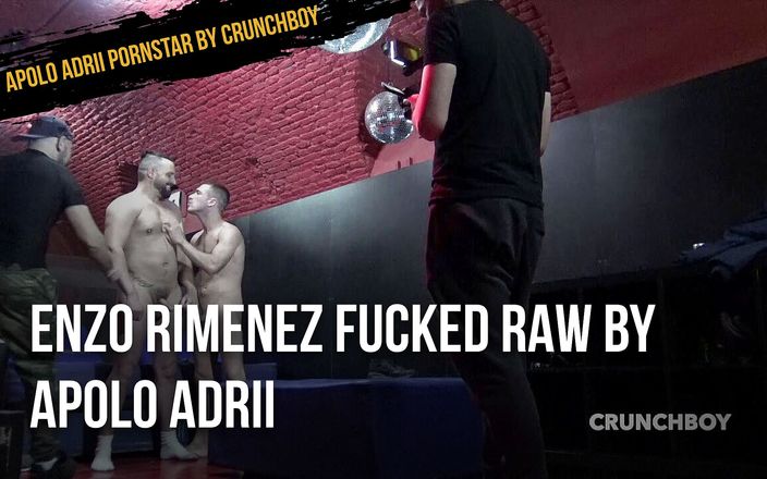 Apolo Adrii pornstar by crunchboy: Enzo Rimenez wird von Apolo Adrii roh gefickt