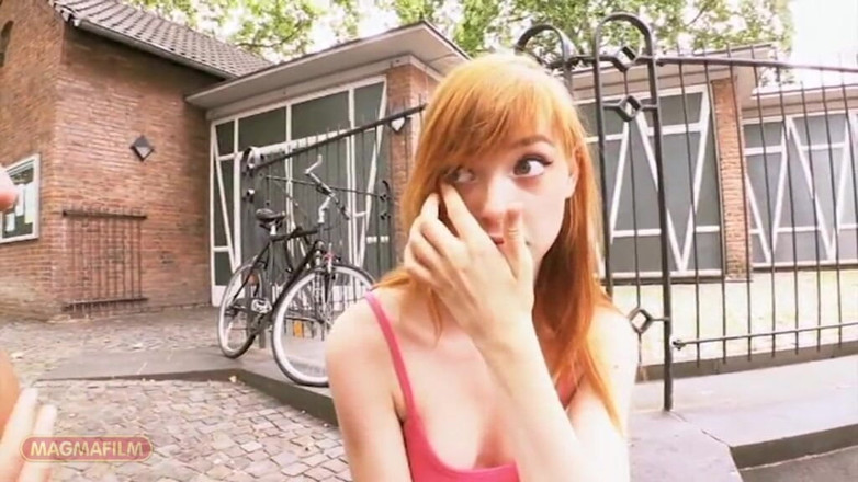 Strassenflirts by Magmafilm: Particularly Pretty Beauty with Firm Breasts