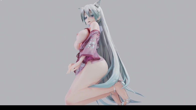 MikuMotion: Nomor 9 Gaya kuno; Elegan Hanfu; POV; Penari