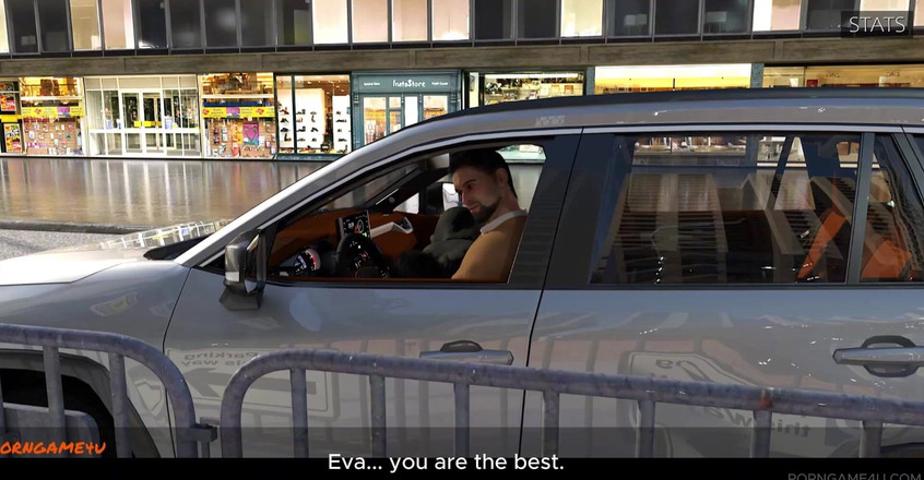 Porn game 4 u: Sesso rischioso in auto moglie arrapata contro autista spaventata (voce divertente 3D) -...